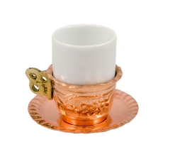 Coffe cup carved, No 3048S.