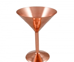 Copper glass 'cocktail' No 3740.