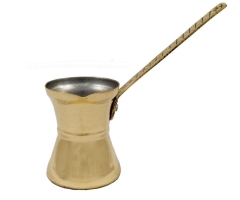 Greek coffee preparing pot 'briki', bronze.
