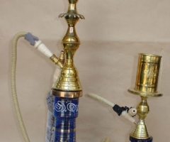 Hookah , glass bottom.