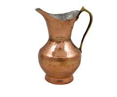 Copper jug.