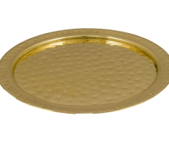 Δισκάκι μπρούτζινο σφυρήλατο.