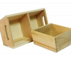 Wooden sockets for dough fermentation (pinakoti).