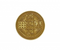 Liturgical seal for host.