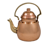 Copper teapot No 3112.