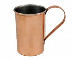 Copper measuring cup, No 3129 -3130.