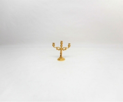Brass candlestick "3-socket".