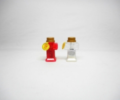 Electric memorial candle, small cross.